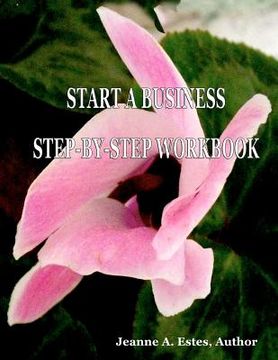 portada start a business step-by-step workbook (en Inglés)