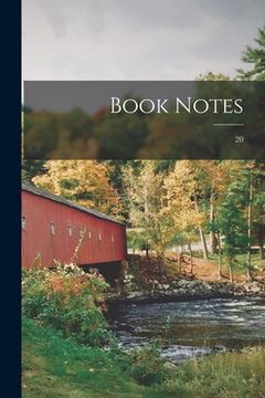 portada Book Notes; 20 (en Inglés)