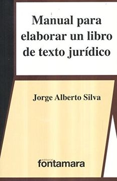 portada MANUAL PARA ELABORAR UN LIBRO DE TEXTO JURÍDICO