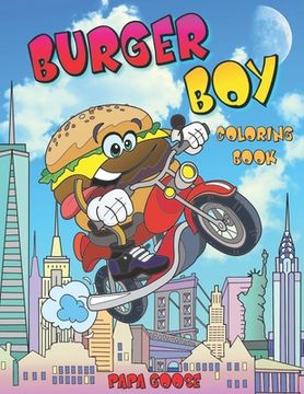 portada Burger Boy - Coloring Book (en Inglés)