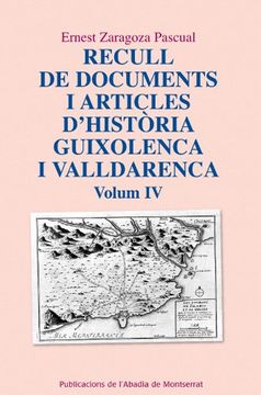 portada Recull de documents i articles d'història guixolenca i valldarenca, Vol. 4 (Scripta et Documenta)
