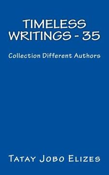 portada Timeless Writings - 35 (in English)
