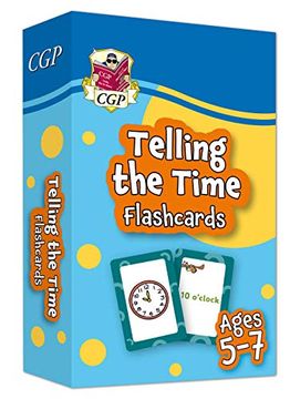 portada New Telling the Time Flashcards for Ages 5-7: Perfect for Home Learning (en Inglés)