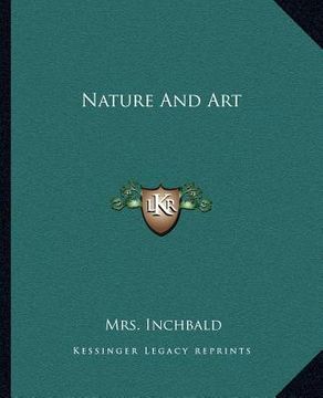 portada nature and art (en Inglés)