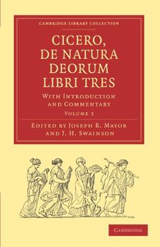 portada Cicero, de Natura Deorum Libri Tres: With Introduction and Commentary (en Latin)