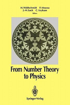 portada from number theory to physics (en Inglés)