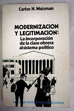 portada Modernización y Legitimación (Monografías)
