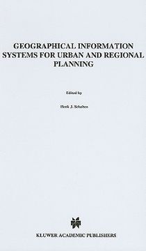 portada geographical information systems for urban and regional planning (in English)