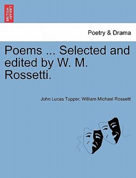 portada poems ... selected and edited by w. m. rossetti. (en Inglés)