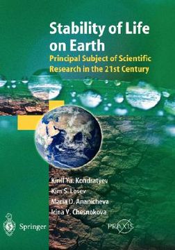 portada stability of life on earth: principal subject of scientific research in the 21st century (in English)