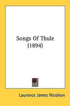 portada songs of thule (1894) (in English)