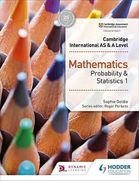 portada Cambridge International as & a Level Mathematics Probability & st (en Inglés)