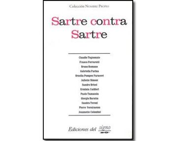 portada Sartre Contra Sartre