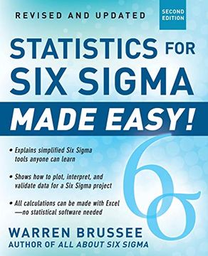 portada Statistics for six Sigma Made Easy! Revised and Expanded Second Edition (in English)
