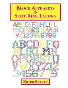 portada Block Alphabets in Split Ring Tatting (en Inglés)