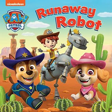 portada Paw Patrol Runaway Robot Board Book