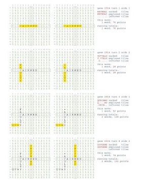 portada Fifty Scrabble Box Scores Games 2901-2950