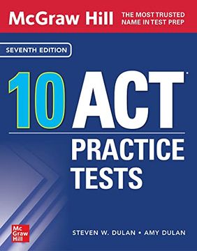 portada Mcgraw Hill 10 act Practice Tests, Seventh Edition (Mcgraw-Hill'S 10 act Practice Tests) (en Inglés)