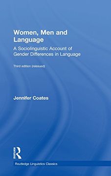 portada Women, men and Language: A Sociolinguistic Account of Gender Differences in Language (Routledge Linguistics Classics) (en Inglés)