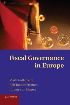 portada Fiscal Governance in Europe Paperback (Cambridge Studies in Comparative Politics) (en Inglés)