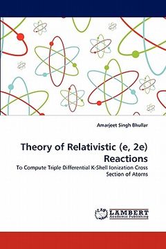 portada theory of relativistic (e, 2e) reactions (en Inglés)