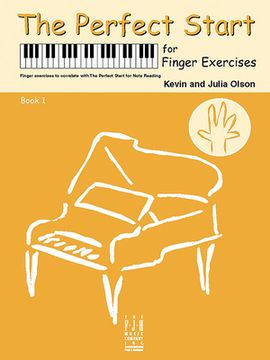 portada The Perfect Start for Finger Exercises, Book 1 (in English)