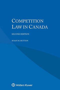 portada Competition law in Canada (en Inglés)