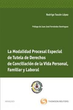 portada La Modalidad Procesal Especial de Tutela de Derechos de Conciliación de la Vida Personal, Familiar y Laboral (Monografía)