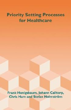 portada priority setting processes for healthcare (en Inglés)