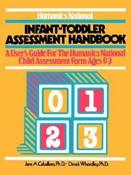 portada humanics national infant-toddler assessment handbook: a user's guide to the humanics national child assessment form ages 0-3 (en Inglés)