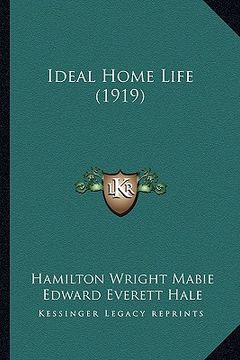 portada ideal home life (1919) (en Inglés)