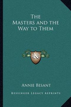 portada the masters and the way to them (in English)