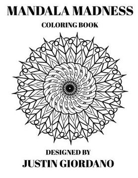 portada Mandala Madness Coloring Book (en Inglés)