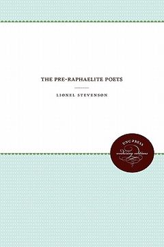 portada the pre-raphaelite poets (in English)