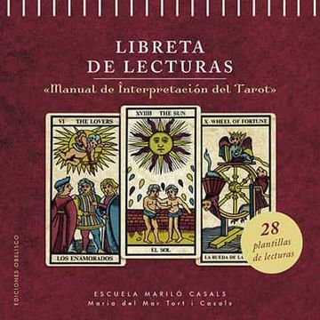 portada Libreta de Lecturas. Tarot: 'Manual de Interpretación del Tarot'(Cartomancia y Tarot) (in Spanish)