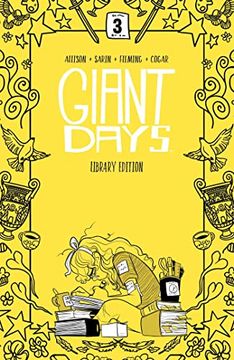 portada Giant Days Library Edition Vol. 3 (Giant Days Library Edition, 3) (en Inglés)