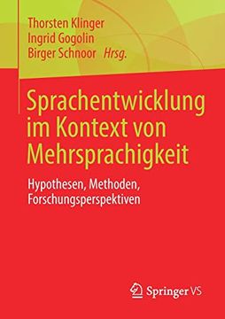 portada Sprachentwicklung im Kontext von Mehrsprachigkeit: Hypothesen; Methoden; Forschungsperspektiven 