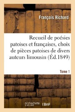 portada Recueil de Poesies Patoises Et Francaises. Tome 1 (Litterature) (French Edition)