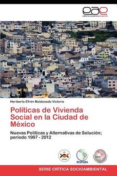 portada pol ticas de vivienda social en la ciudad de m xico (en Inglés)