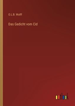 portada Das Gedicht vom Cid (en Alemán)