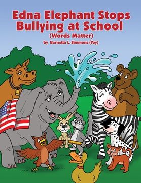 portada Edna Elephant Stops Bullying at School (en Inglés)