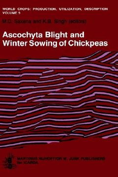 portada ascochyta blight and winter sowing of chickpeas (en Inglés)