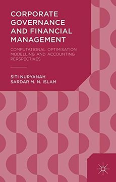 portada Corporate Governance and Financial Management: Computational Optimisation Modelling and Accounting Perspectives
