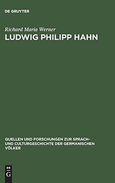 portada Ludwig Philipp Hahn (en Alemán)