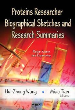 portada proteins research biographical sketches and research summaries