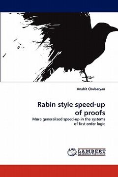 portada rabin style speed-up of proofs (en Inglés)