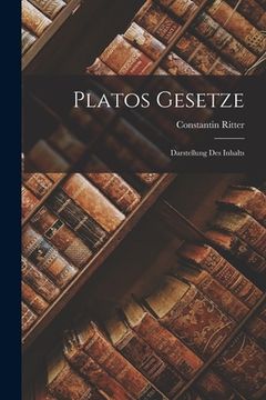 portada Platos Gesetze: Darstellung des Inhalts (en Alemán)