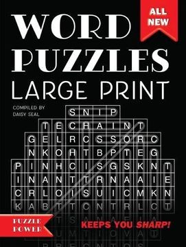portada Word Puzzles Large Print (Puzzle Power)