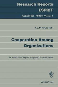 portada cooperation among organizations: the potential of computer supported cooperative work (in English)