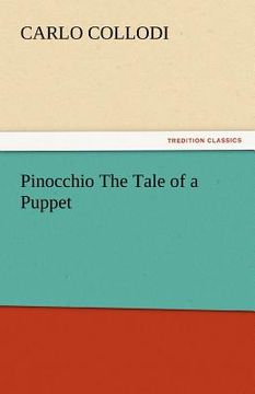 portada pinocchio the tale of a puppet (en Inglés)